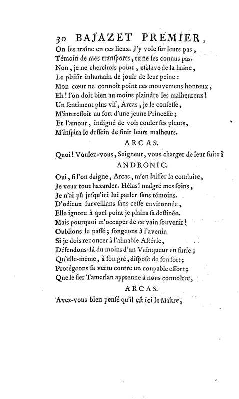 Bajazet premier, tragédie par M. le chevalier de P*** Bajazet premier, tragédie par M. le chevalier de P***