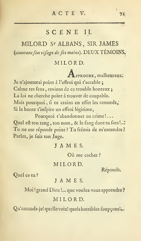 Vindicatif (Le), drame en cinq actes, et en vers libres Vindicatif (Le), drame en cinq actes, et en vers libres