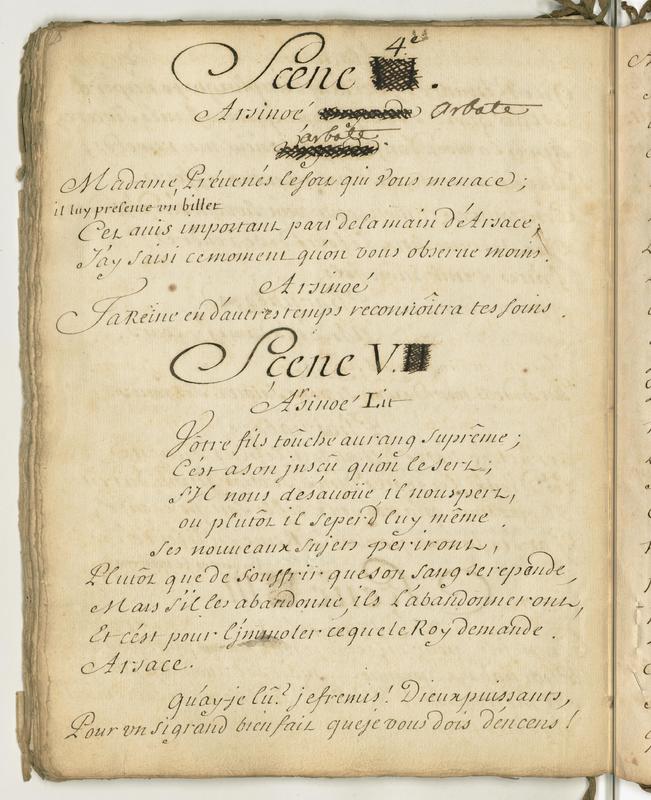Artaxare, tragédie en cing actes et en vers