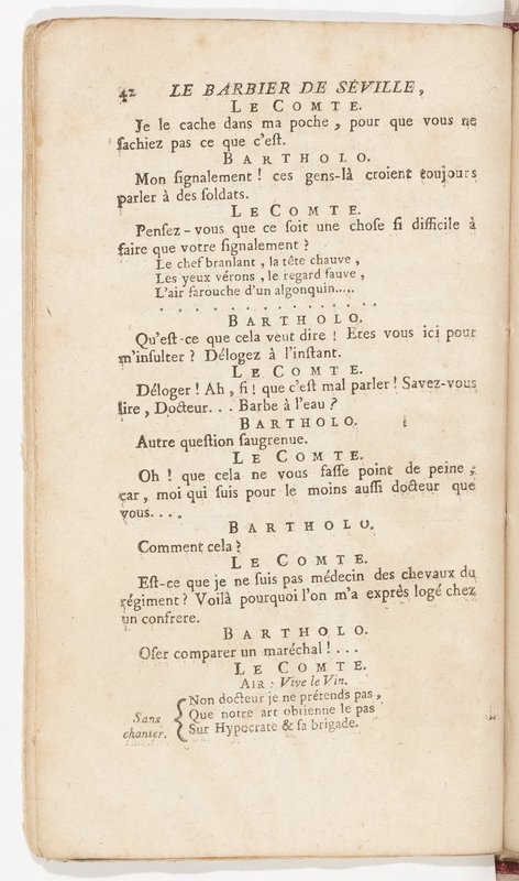 Barbier de Séville, ou la Précaution inutile (Le), comédie en quatre actes, par M. de Beaumarchais, représentée sur le théâtre de la Comédie Française le 23 février 1775 (avec une Lettre modérée sur la chute et la critique du Barbier de Séville) Barbier de Séville, ou la Précaution inutile (Le), comédie en quatre actes, par M. de Beaumarchais, représentée sur le théâtre de la Comédie Française le 23 février 1775 (avec une Lettre modérée sur la chute et la critique du Barbier de Séville)