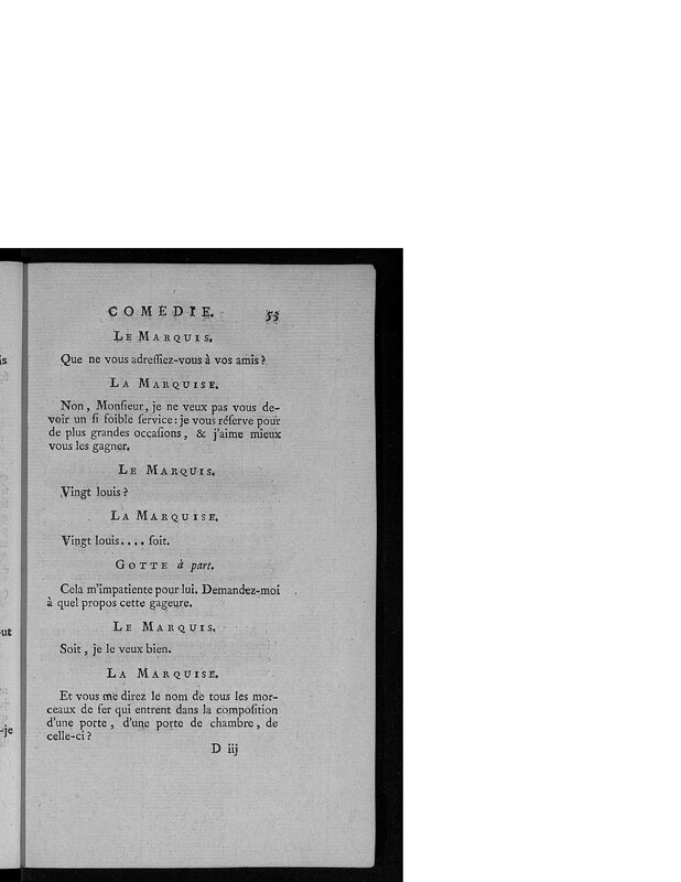Gageure imprévue (La), comédie en prose et en un acte Gageure imprévue (La), comédie en prose et en un acte