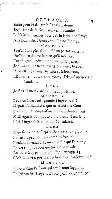 Acteurs déplacés ou l'Amant comedien (Les). Comedie en un acte. Avec un prologue & un divertissement. Représentée pour la premiere fois par les Comédiens ordinaires du Roi, le 14 octobre 1735… Acteurs déplacés ou l'Amant comedien (Les). Comedie en un acte. Avec un prologue & un divertissement. Représentée pour la premiere fois par les Comédiens ordinaires du Roi, le 14 octobre 1735…