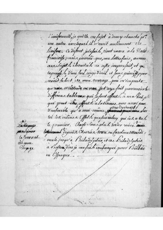 Voyage au continent américain par un Français en 1777, et Réflexions philosophiques sur ces nouveaux républicains