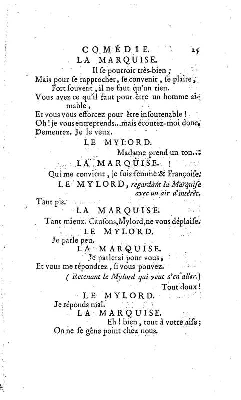 Anglais à Bordeaux (L'), comédie en un acte et en vers libres, par M. Favart… [Par les Comédiens françois ordinaires du Roi, 14 mars 1763]