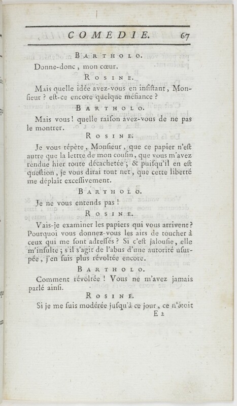 Barbier de Séville, ou La précaution inutile (Le), comédie en quatre actes