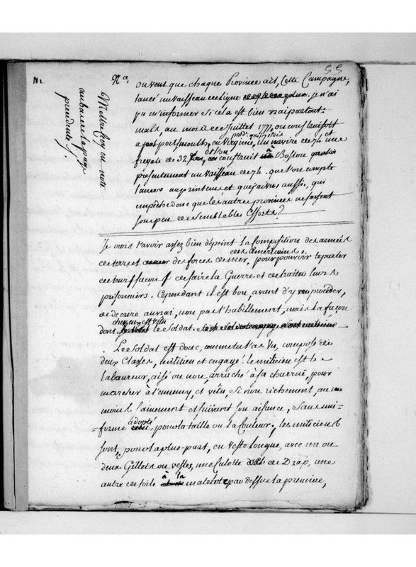 Voyage au continent américain par un Français en 1777, et Réflexions philosophiques sur ces nouveaux républicains