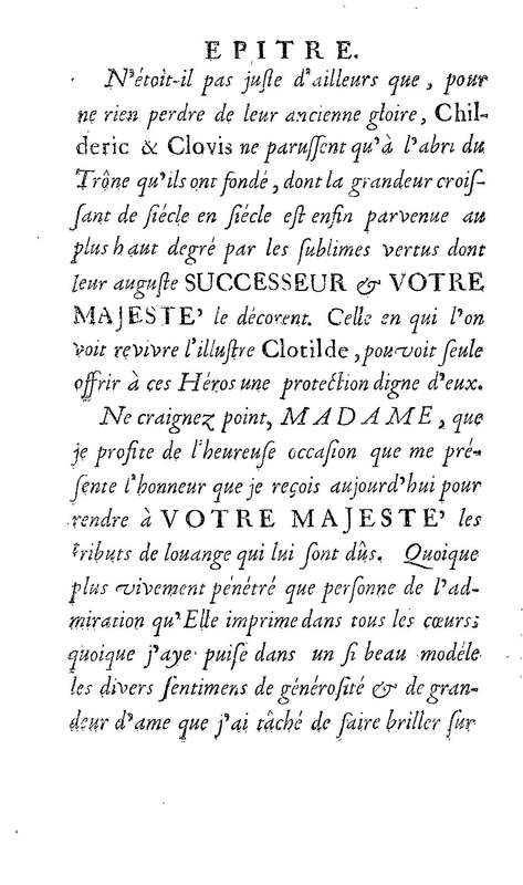 Childéric, tragédie…