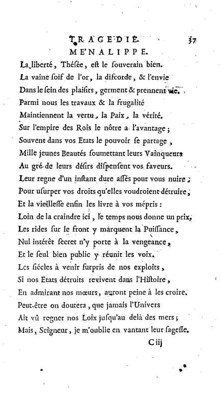 Amazones (Les), tragédie en cinq actes, par madame du Boccage, représentée par les Comédiens ordinaires du Roy, aux mois de juillet et d'août 1749 Amazones (Les), tragédie en cinq actes, par madame du Boccage, représentée par les Comédiens ordinaires du Roy, aux mois de juillet et d'août 1749