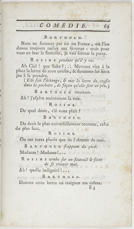 Barbier de Séville, ou La précaution inutile (Le), comédie en quatre actes