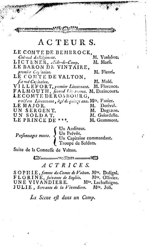 Discipline militaire du Nord (La), drame en quatre actes, en vers libres Discipline militaire du Nord (La), drame en quatre actes, en vers libres