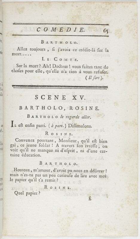 Barbier de Séville, ou La précaution inutile (Le), comédie en quatre actes