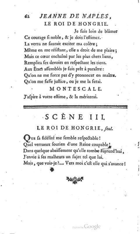 Jeanne de Naples, Tragédie en cinq actes et en vers Jeanne de Naples, Tragédie en cinq actes et en vers