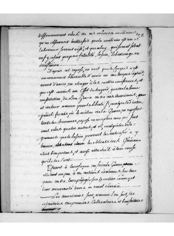 Voyage au continent américain par un Français en 1777, et Réflexions philosophiques sur ces nouveaux républicains