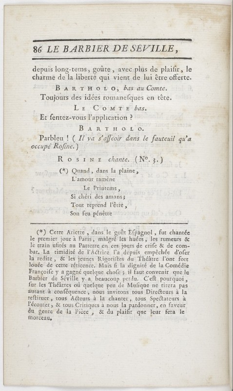 Barbier de Séville, ou la Précaution inutile (Le), comédie en quatre actes ; par M. de Beaumarchais ; représentée & tombée sur le théâtre de la Comédie Françoise aux Tuileries, le 23 de février 1775 Barbier de Séville, ou la Précaution inutile (Le), comédie en quatre actes ; par M. de Beaumarchais ; représentée & tombée sur le théâtre de la Comédie Françoise aux Tuileries, le 23 de février 1775