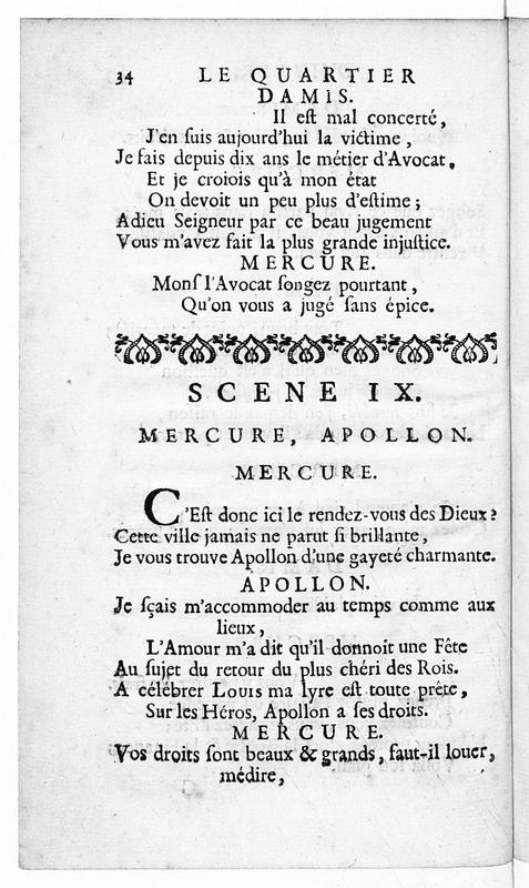 Quartier d'hyver (Le), comédie en un acte et en vers, représentée pour la première fois par les Comédiens françois ordinaires du Roi, le 4 décembre 1744 Quartier d'hyver (Le), comédie en un acte et en vers, représentée pour la première fois par les Comédiens françois ordinaires du Roi, le 4 décembre 1744