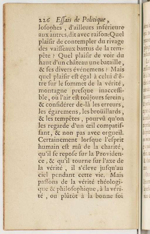 Essais du chevalier Bacon, chancelier d'Angleterre, sur divers sujets de politique, et de morale