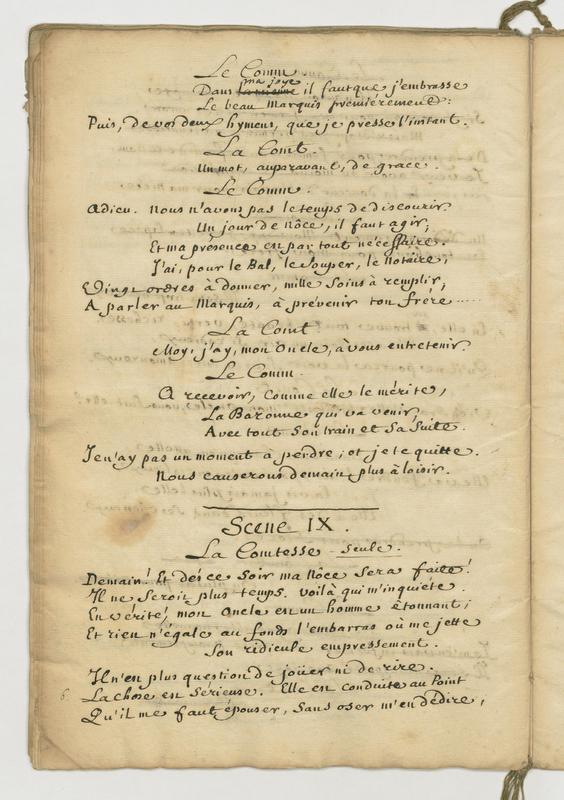 Fête d’Auteuil (La), comédie en trois actes et en vers libres
