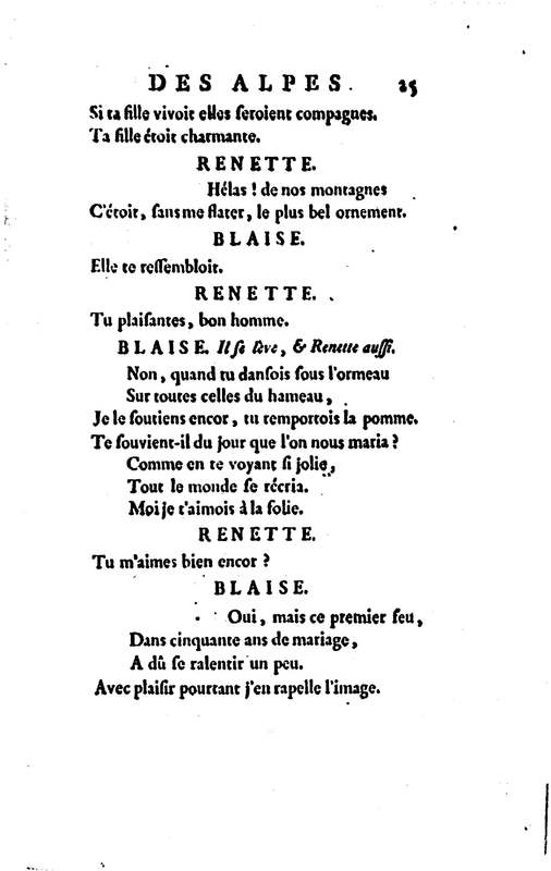 Bergère des Alpes (La), pastorale en trois actes et en vers, mêlée de chants, par M. Marmontel de l'Académie françoise Bergère des Alpes (La), pastorale en trois actes et en vers, mêlée de chants, par M. Marmontel de l'Académie françoise