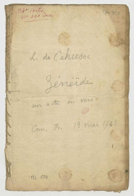 Zénéïde, comédie en un acte et en vers Zénéïde, comédie en un acte et en vers
