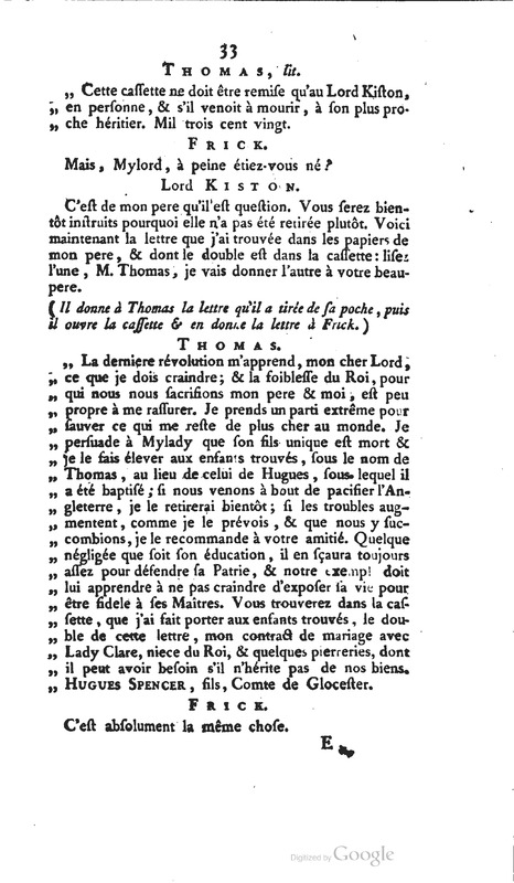 Orphelin anglais (L’), drame en trois actes et en prose