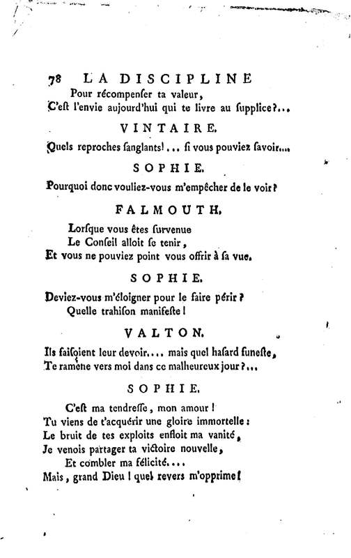 Discipline militaire du Nord (La), drame en quatre actes, en vers libres Discipline militaire du Nord (La), drame en quatre actes, en vers libres