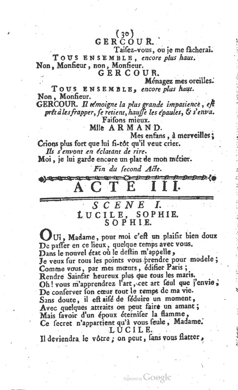 Vieux garçon (Le), comédie en cinq actes, en vers Vieux garçon (Le), comédie en cinq actes, en vers