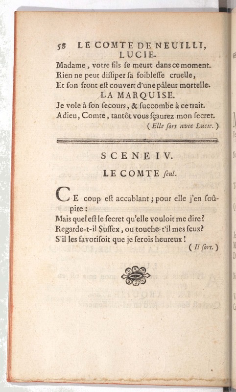 Comte de Neuilli, ou le Duc de Surrey (Le), comédie héroïque de M. de Boissy… Comte de Neuilli, ou le Duc de Surrey (Le), comédie héroïque de M. de Boissy…