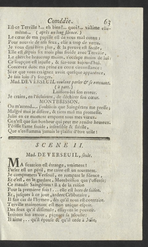 Célibataire (Le), comédie en cinq actes et en vers