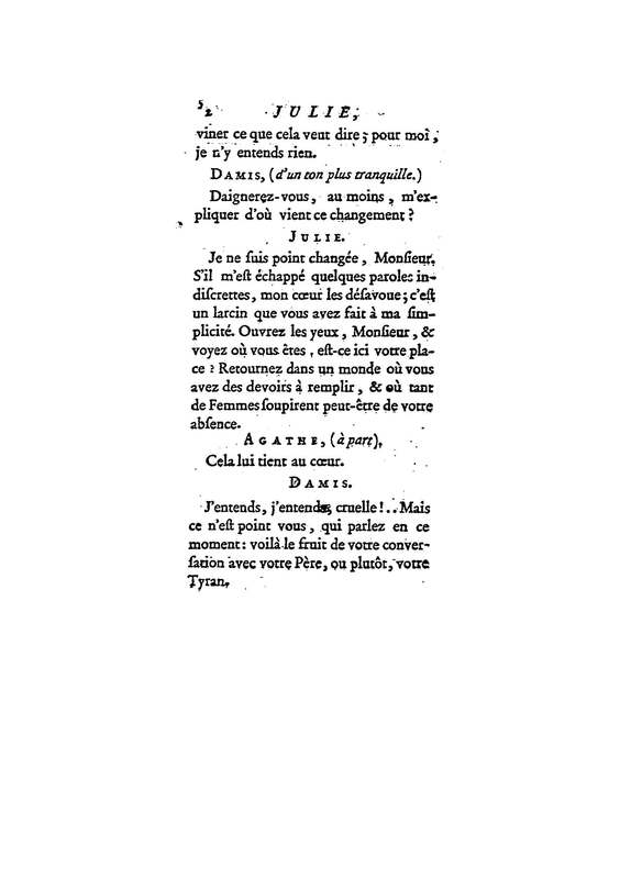 Julie, ou le Bon Père, comédie en trois actes et en prose / par M. D* N**, … Julie, ou le Bon Père, comédie en trois actes et en prose / par M. D* N**, …