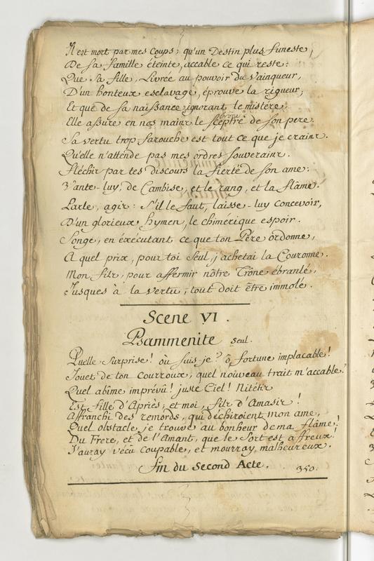 Nitetis, tragédie en cinq actes et en vers