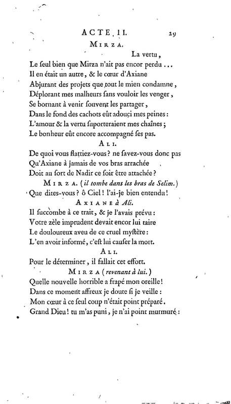 Nadir, ou Thamas-Kouli-Kan : tragédie, par M. D. B. Représentée pour la première fois, sur le Théâtre de la Nation, le 31 août 1780 Nadir, ou Thamas-Kouli-Kan : tragédie, par M. D. B. Représentée pour la première fois, sur le Théâtre de la Nation, le 31 août 1780