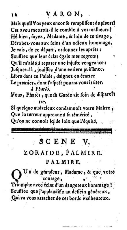 Varon, tragédie. Par M. le vicomte de Graves, capitaine au régiment de C… Varon, tragédie. Par M. le vicomte de Graves, capitaine au régiment de C…