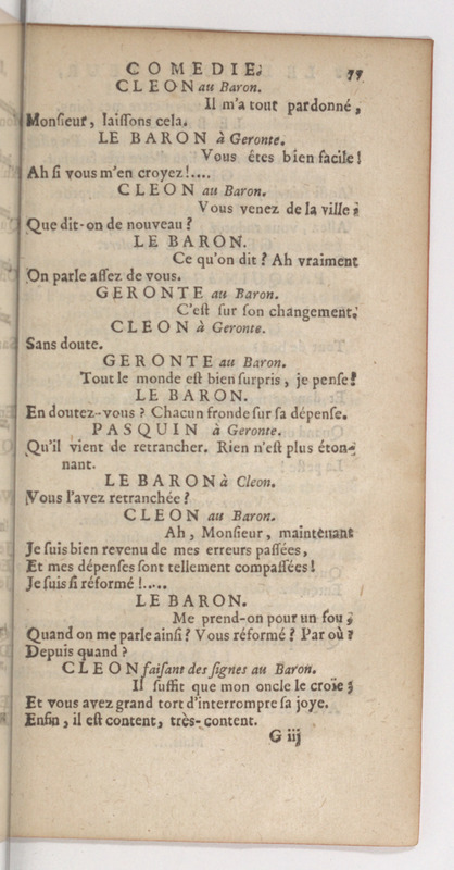 Dissipateur, ou l'Honneste Friponne (Le), comédie Dissipateur, ou l'Honneste Friponne (Le), comédie