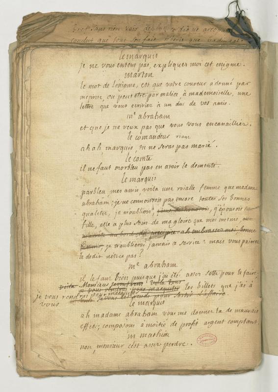 École des bourgeois (L’), comédie en trois actes et en prose avec un prologue