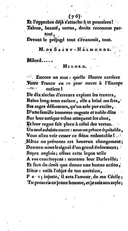Dangers de l'opinion (Les), drame en cinq actes, en vers