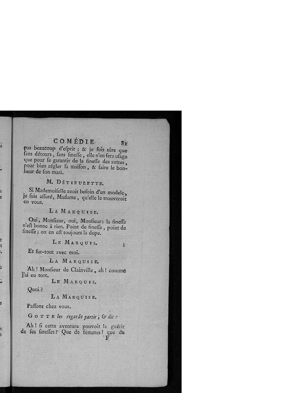 Gageure imprévue (La), comédie en prose et en un acte Gageure imprévue (La), comédie en prose et en un acte