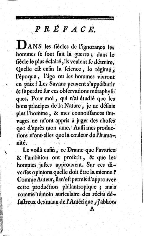 Esclavage des noirs, ou l'Heureux Naufrage (L'), drame en trois actes, en prose Esclavage des noirs, ou l'Heureux Naufrage (L'), drame en trois actes, en prose