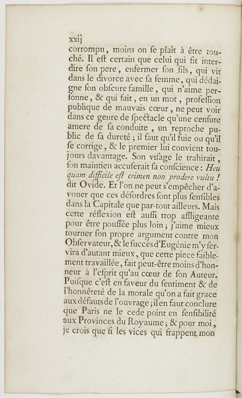 Eugénie, drame en cinq actes en prose, enrichi de figures en taille-douce ; avec un Essai sur le drame sérieux Eugénie, drame en cinq actes en prose, enrichi de figures en taille-douce ; avec un Essai sur le drame sérieux
