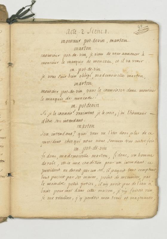 École des bourgeois (L’), comédie en trois actes et en prose avec un prologue