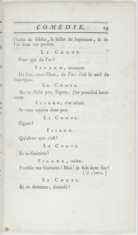 Barbier de Séville, ou La précaution inutile (Le), comédie en quatre actes