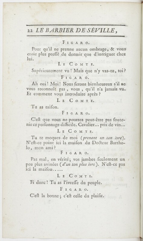 Barbier de Séville, ou La précaution inutile (Le), comédie en quatre actes