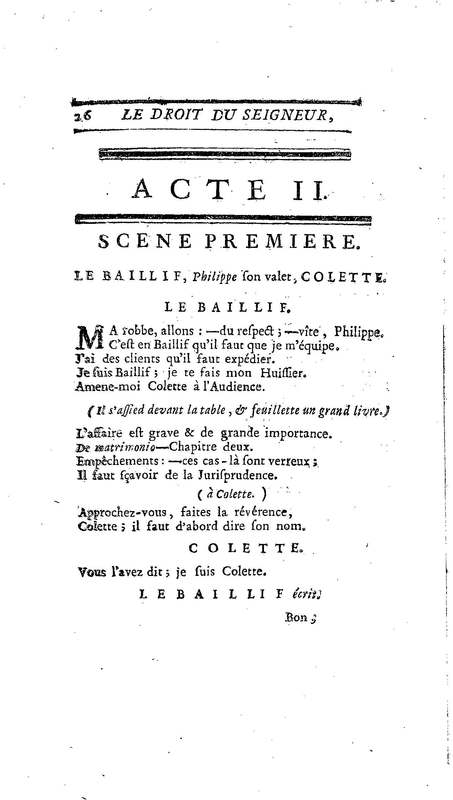 Droit du Seigneur (Le),comédie en vers par M. de Voltaire. Représentée pour la première fois, sous le titre de L'Écueil du sage, par les Comédiens françois ordinaires du Roi, le 18 janvier 1762, Droit du Seigneur (Le),comédie en vers par M. de Voltaire. Représentée pour la première fois, sous le titre de L'Écueil du sage, par les Comédiens françois ordinaires du Roi, le 18 janvier 1762,