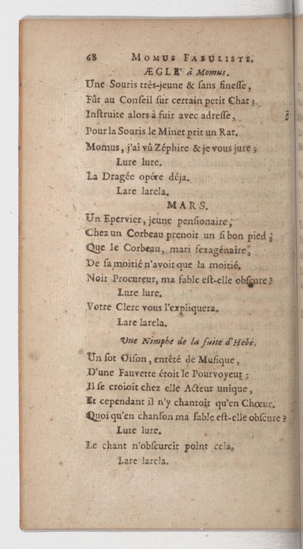 Momus fabuliste, ou les Noces de Vulcain, comédie Momus fabuliste, ou les Noces de Vulcain, comédie