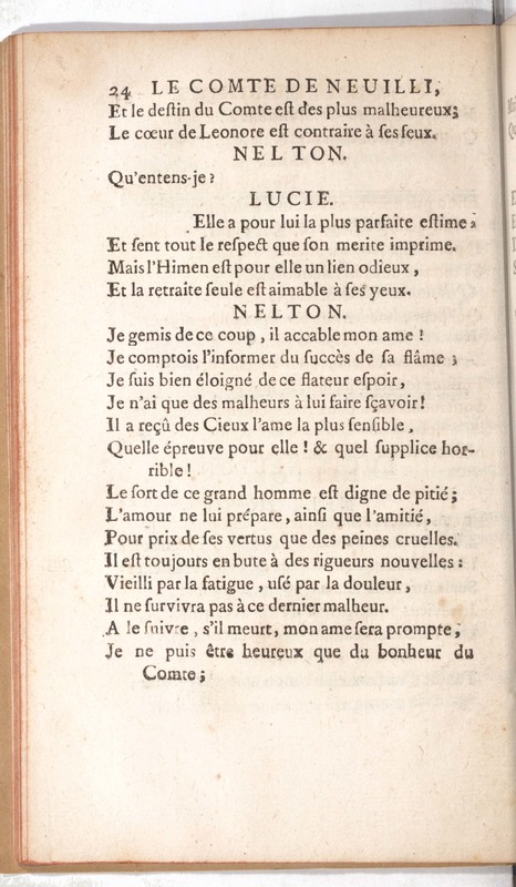Comte de Neuilli, ou le Duc de Surrey (Le), comédie héroïque de M. de Boissy… Comte de Neuilli, ou le Duc de Surrey (Le), comédie héroïque de M. de Boissy…
