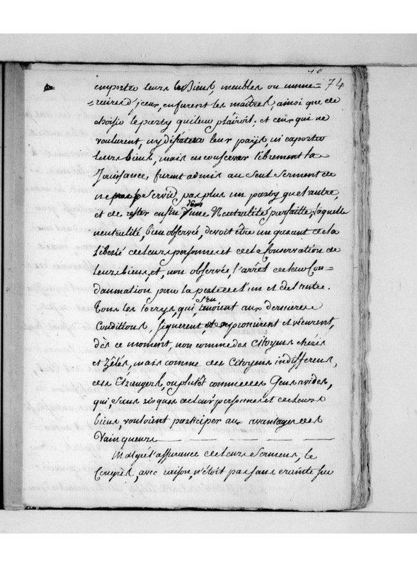 Voyage au continent américain par un Français en 1777, et Réflexions philosophiques sur ces nouveaux républicains