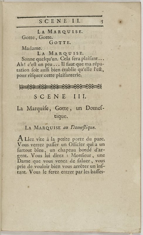 Gageure imprévue (La), comédie en prose et en un acte… par M. Sedaine. [Paris, les Comédiens français, 27 mai 1768]