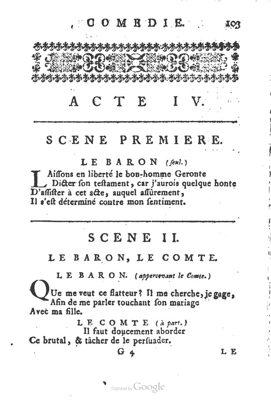 Dissipateur ou l’honnête-friponne (Le), comédie Dissipateur ou l’honnête-friponne (Le), comédie