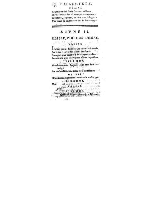 Philoctete, tragedie, par M. de Chateaubrun, de l'Académie françoise