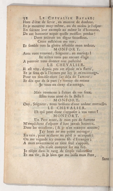 Chevalier Bayard (Le), comédie héroïque