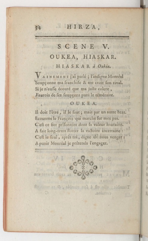 Hirza, tragédie, par M. de Sauvigny… (Comédiens ordinaires du Roi, 27 mai 1767) Hirza, tragédie, par M. de Sauvigny… (Comédiens ordinaires du Roi, 27 mai 1767)